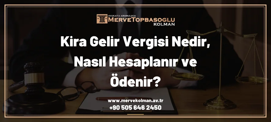 kira gelir vergisi